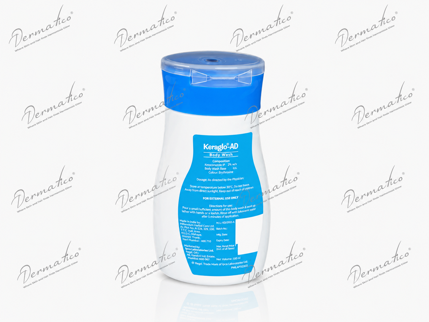 IPCA Keraglo-AD Body Wash