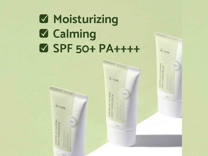 IUNIK Centella Calming Daily Sunscreen SPF 50+ PA++++