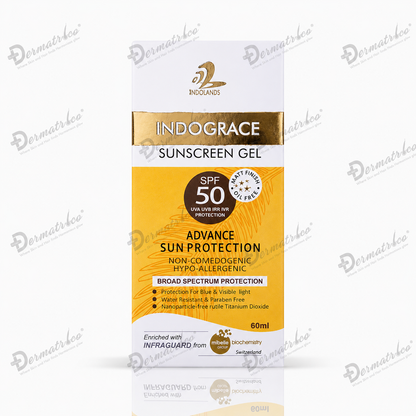Indograce Advance Sun Protection Sunscreen Gel SPF 50