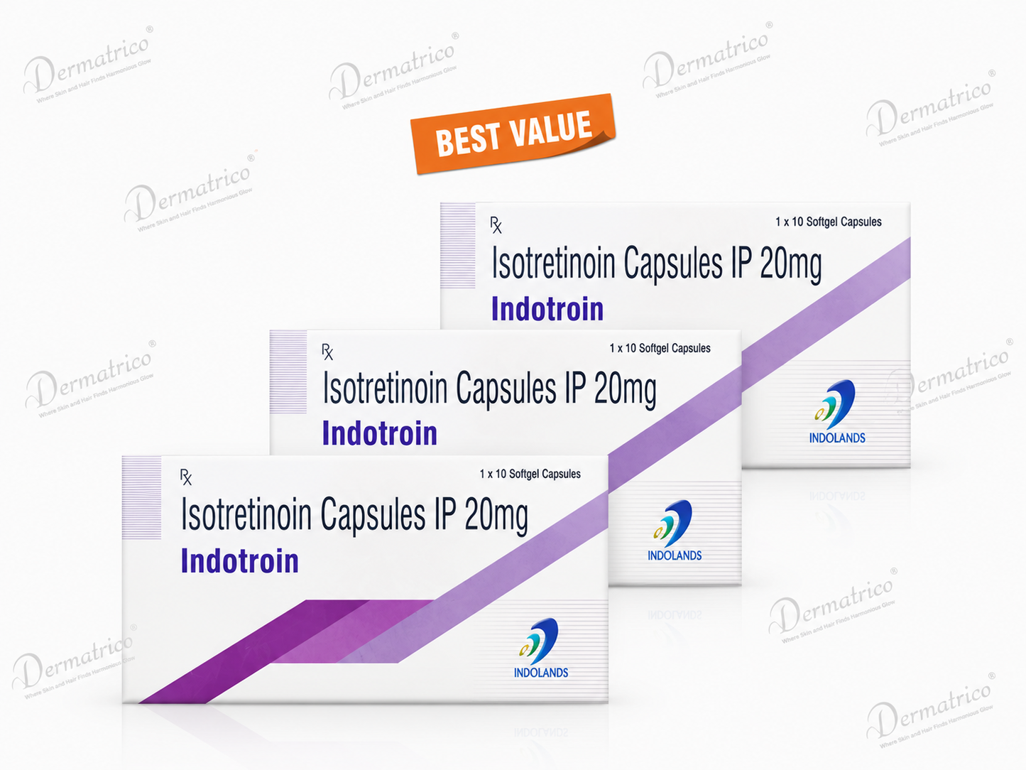 Indotroin 20mg Soft Gelatin Capsule
