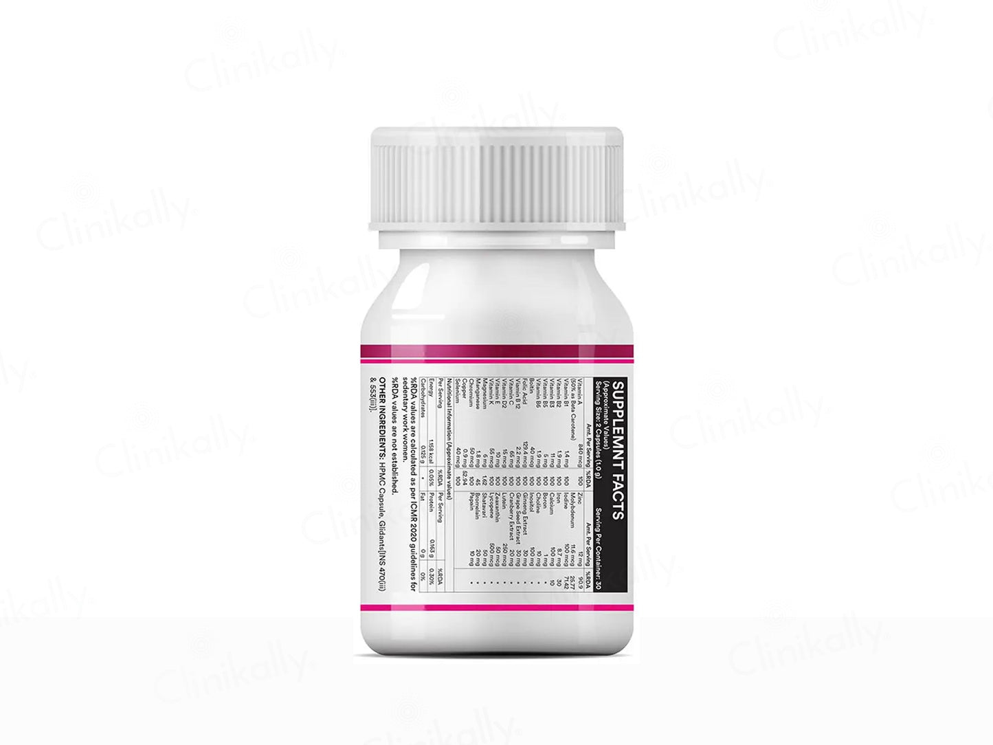 Inlife Multivitamin & Minerals Vegetarian Capsule For Women