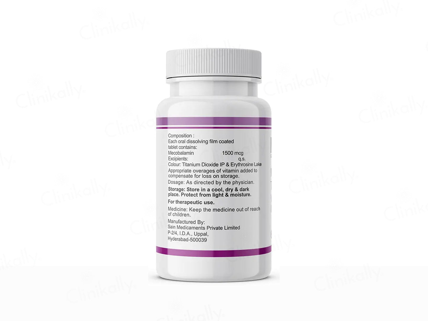 Inlife Nurospan-1500 Vitamin B12 (Methylcobalamin 1500mcg) Tablet