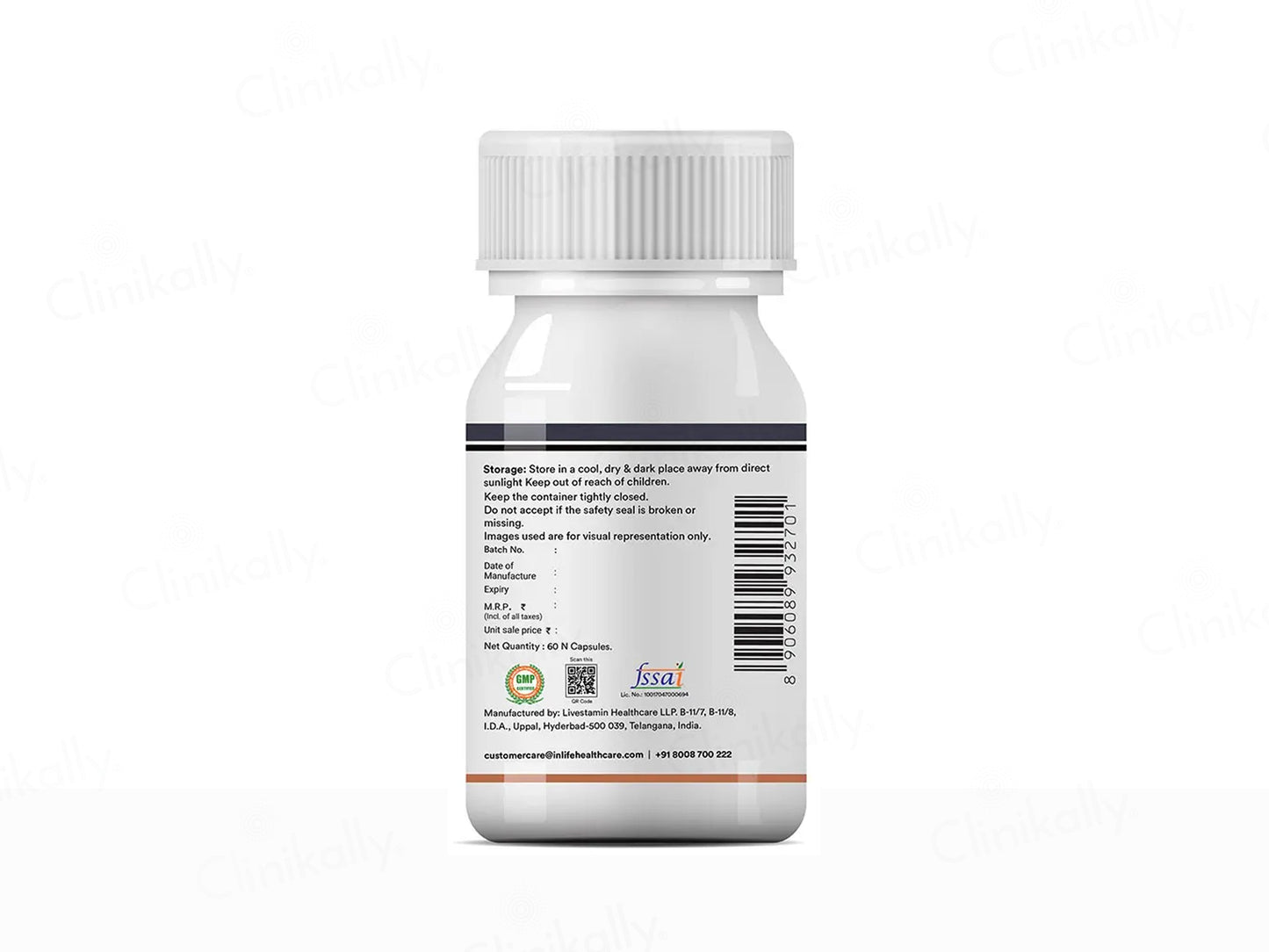 Inlife PCOS Balance Nutraceutical Vegetarian Capsule For Women