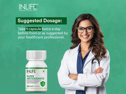 Inlife Super Antioxidants Nutraceutical Vegetarian Capsule