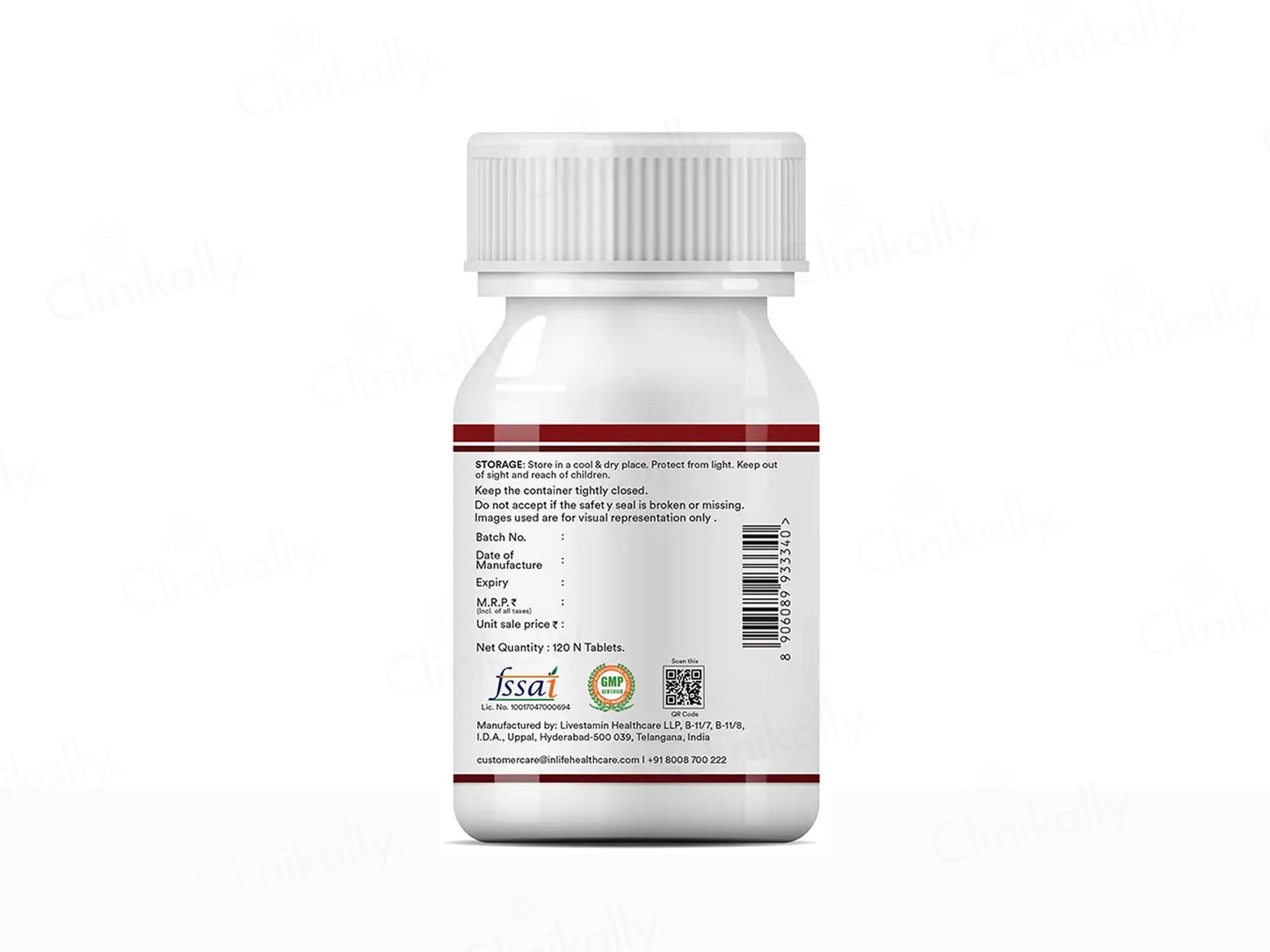 Inlife Nurospan-B Vitamin B12 Nutraceutical Tablet