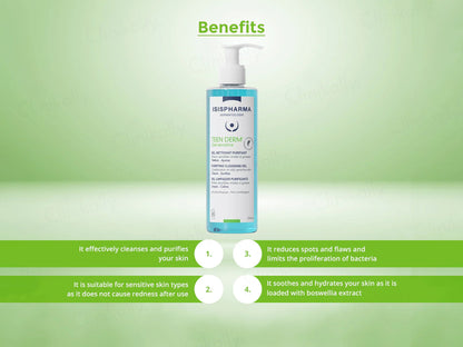 Isispharma Teen Derm Sensitive Purifying Cleansing Gel