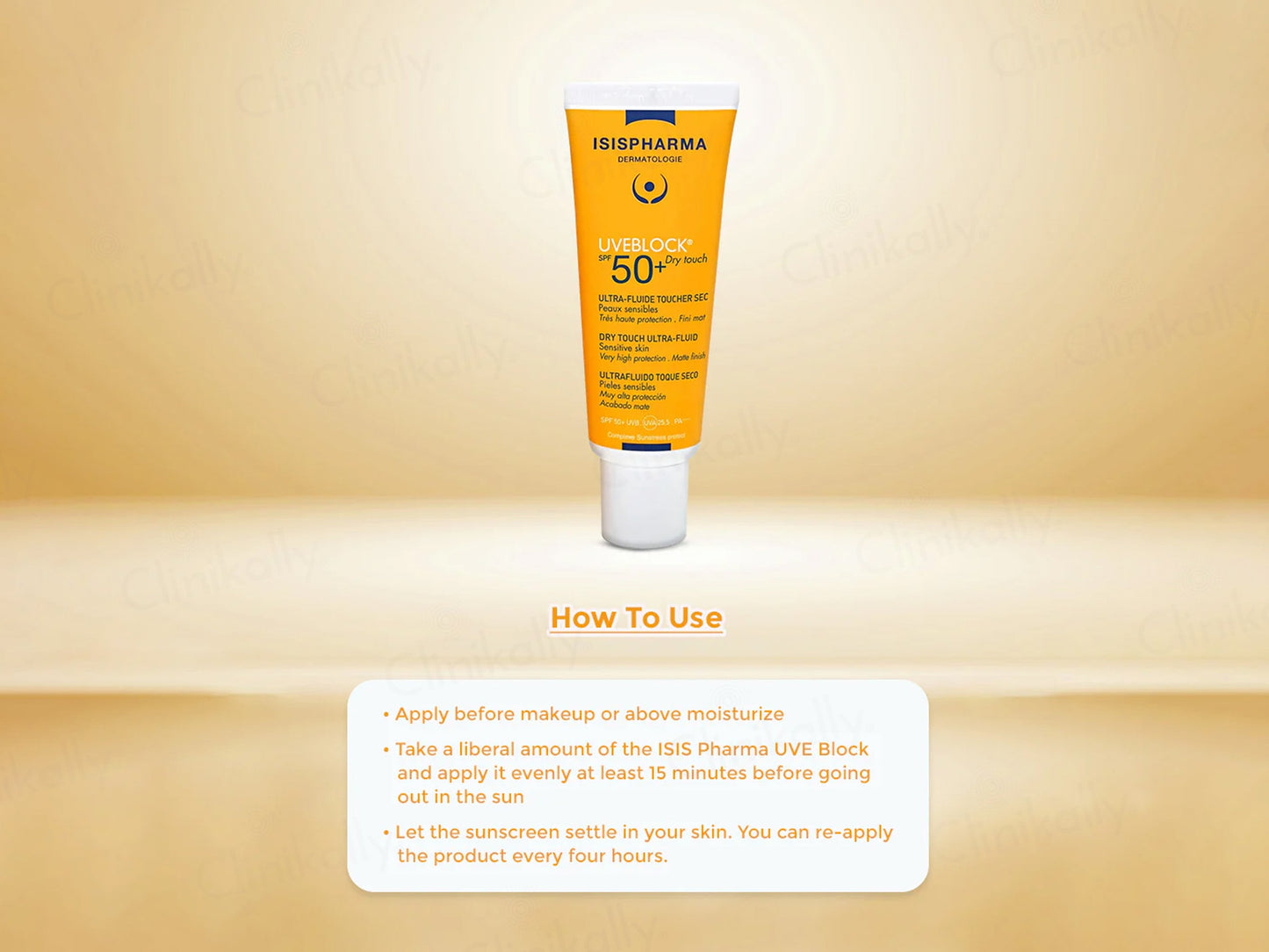 Isispharma UVE Block Dry Touch Ultra-Fluid Sunscreen SPF 50+ PA++++