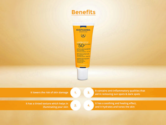 Isispharma UVE Block Dry Touch Ultra-Fluid Sunscreen SPF 50+ PA++++