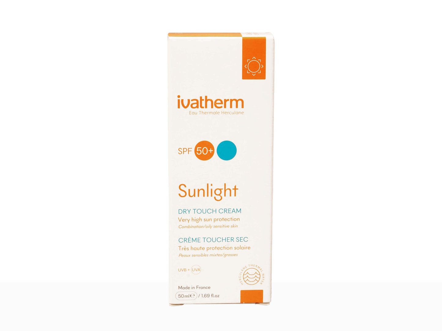 Ivatherm Sunlight SPF 50+ Dry Touch Cream