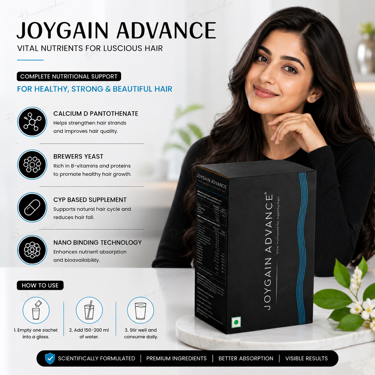 Joygain Advance Hair Vitality Tablets