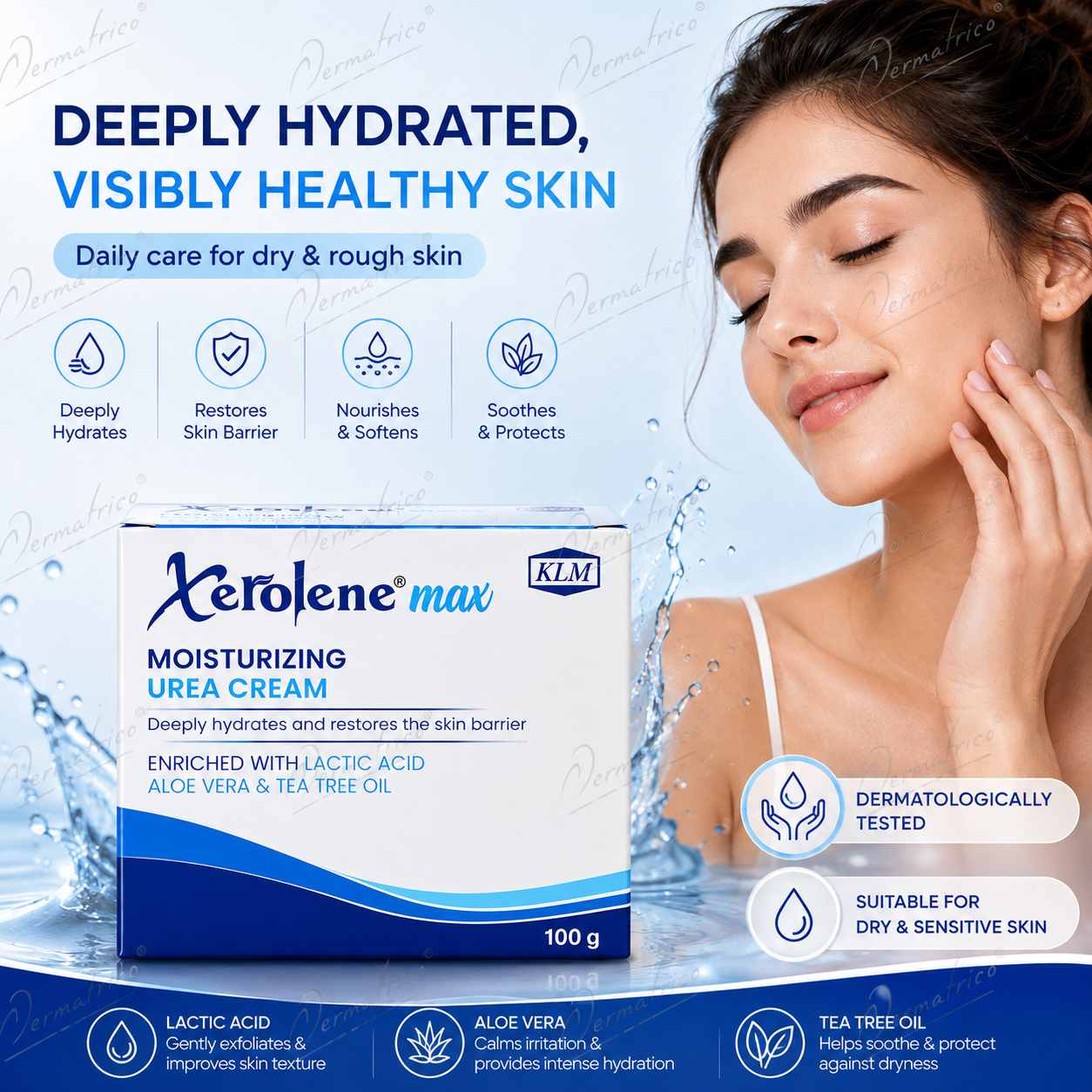KLM Xerolene Max Moisturizing 20% Urea Cream