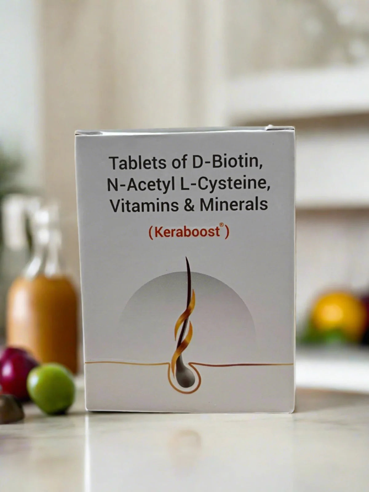 Keraboost Tablet | Reduce hair fall Facilitates the growth of new hair