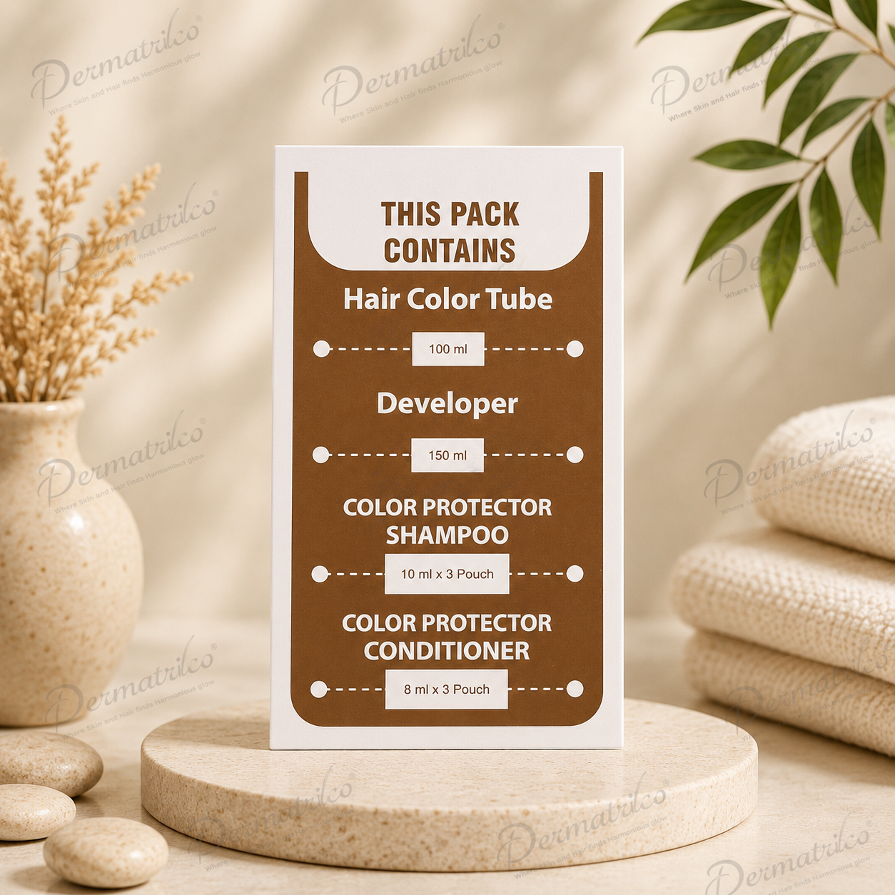 Kerastem Hair Camouflage Black no.1
