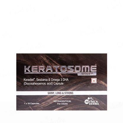 Keratosome Capsule Sesbania and Omega 3DHA