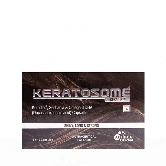 Keratosome Capsule Sesbania and Omega 3DHA