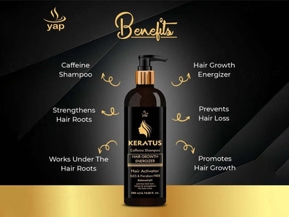Keratus Hair Growth Shampoo With Natural Caffeine