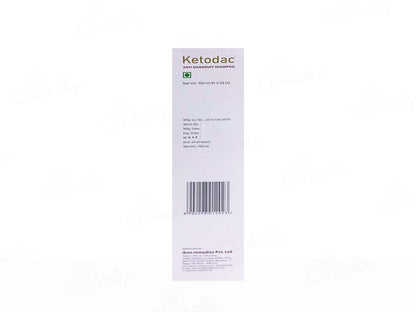 Ketodac Anti Dandruff Shampoo