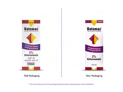 Ketomac Dandruff Treatment Shampoo