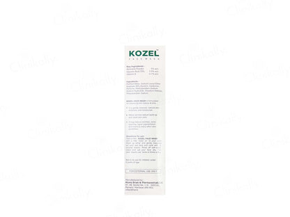 Kozel Skin Rejuvenating Face Wash Gel