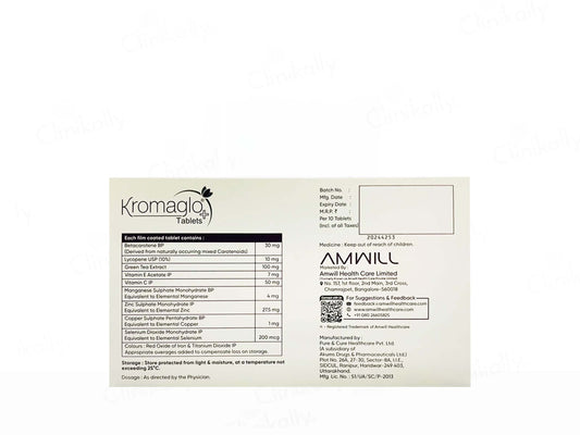 Kromaglo Plus Tablet