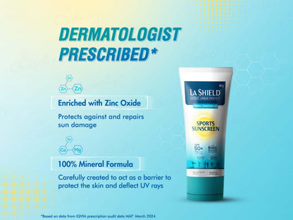 La Shield Expert Urban Protect Mineral Sports Sunscreen Gel SPF 50+ PA++++