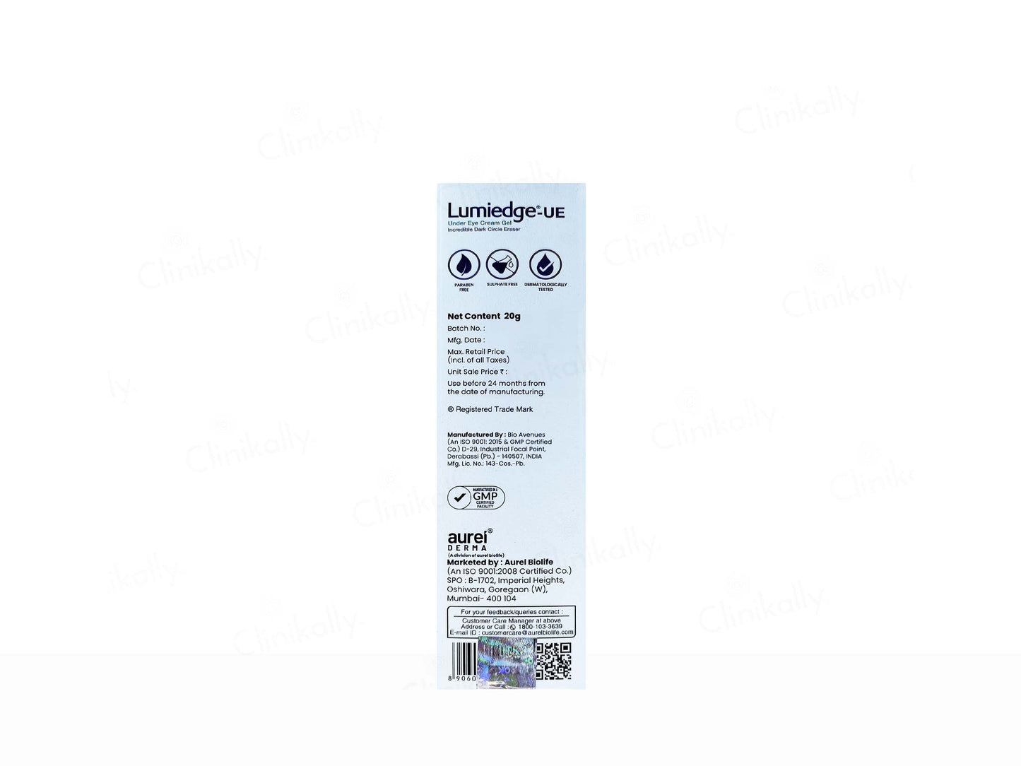 Lumiedge-UE Under Eye Cream Gel