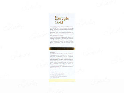 Lureglo Gold Light Booster Cream