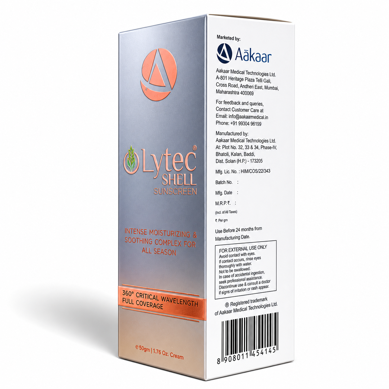 Lytec Shell Sunscreen