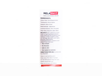 Melaphyt Skin Lightening Cream