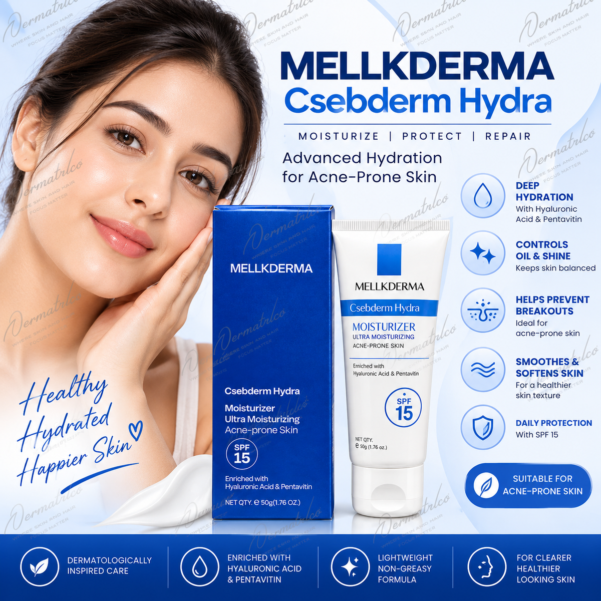 MELLKDERMA Csebderm Hydra Ultra Moisturizing Cream