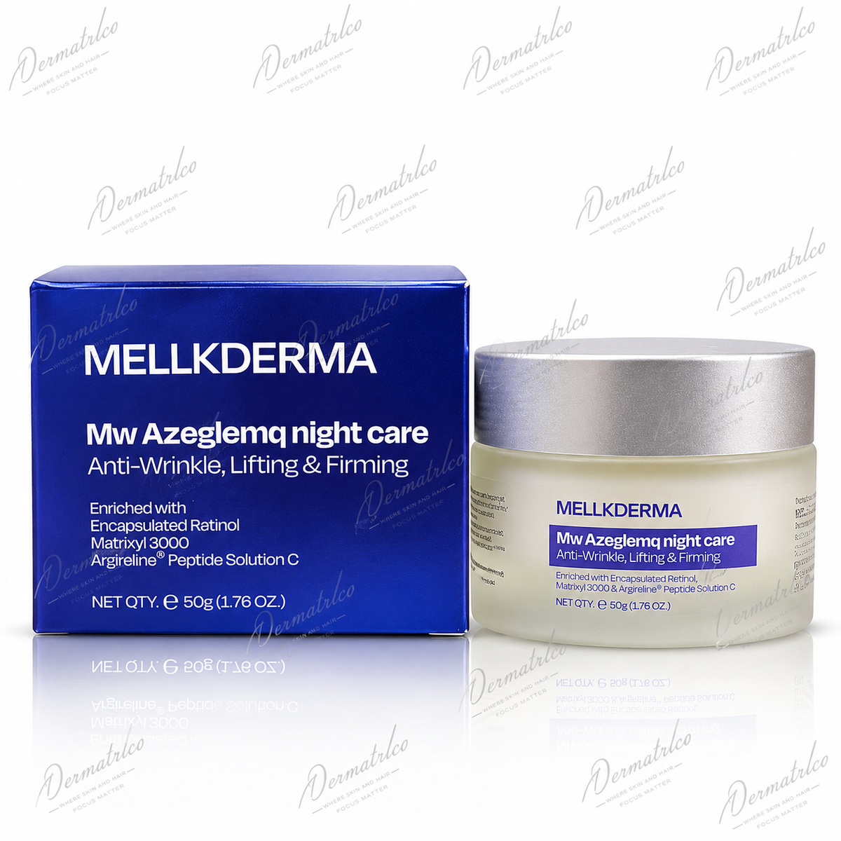 MELLKDERMA Mw Azeglemq night care Anti-Wrinkle, Lifting & Firming Cream