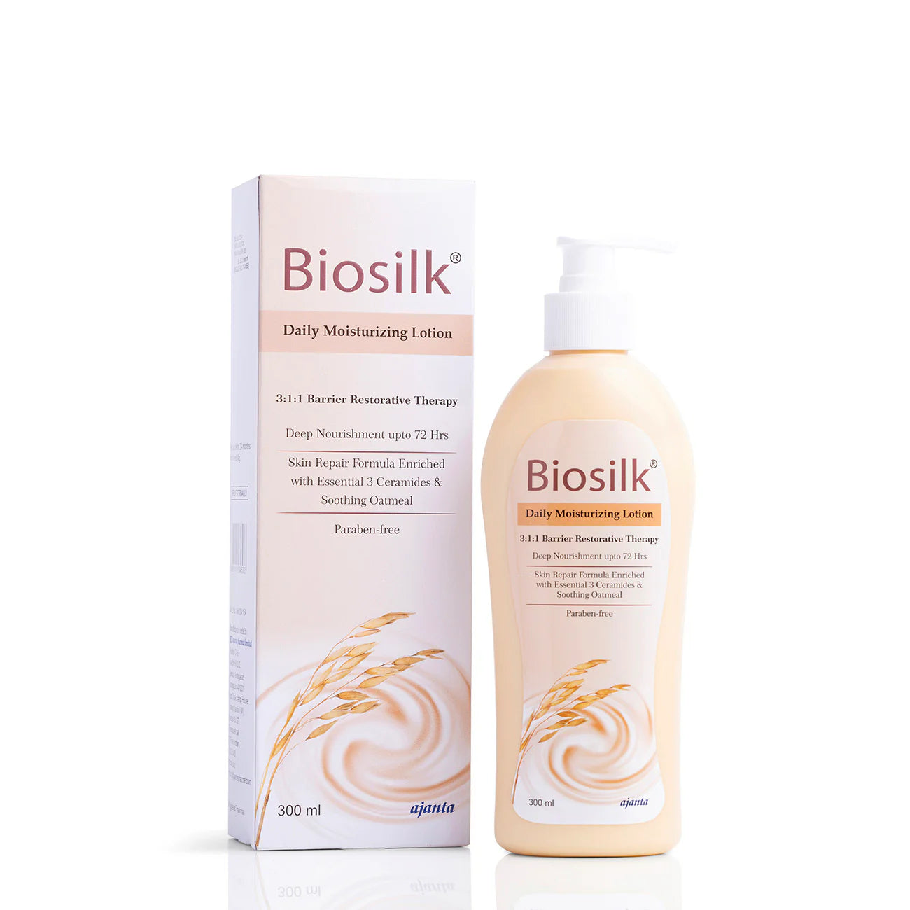Biosilk Daily Moisturizing Lotion Deeply hydrates and nourishes for soft, silky