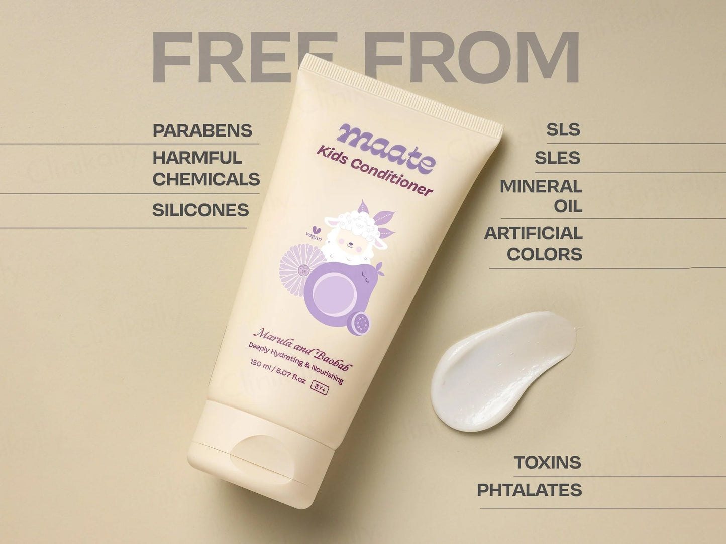 Maate Marula and Baobab Kids Hair Conditoner