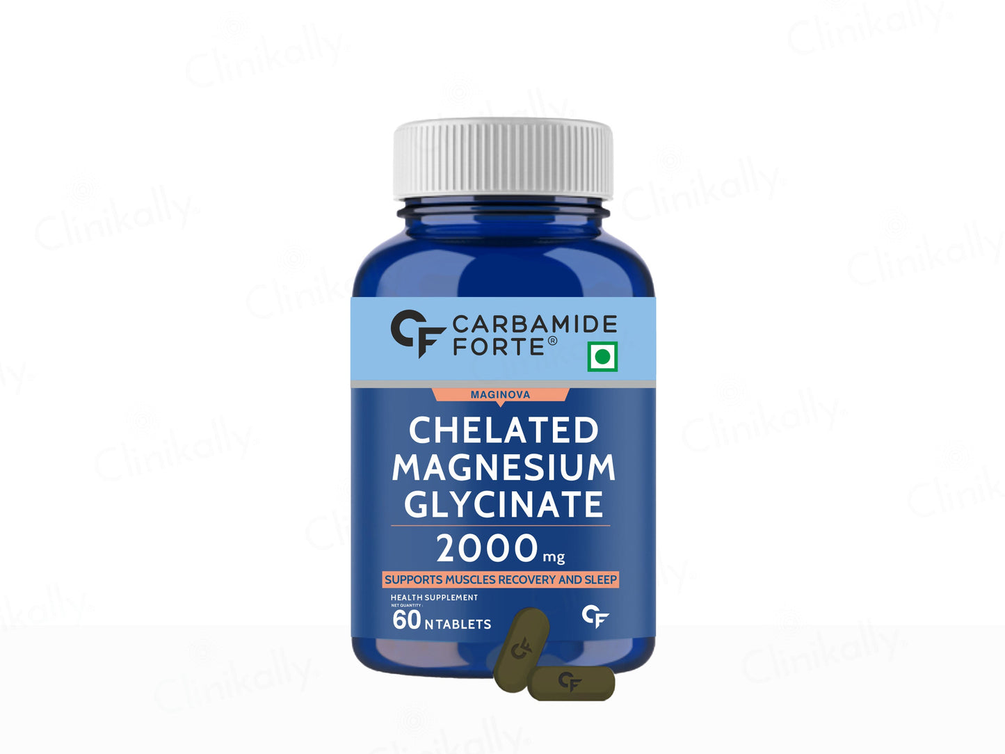 Carbamide Forte Chelated Magnesium Glycinate 2000mg Tablet
