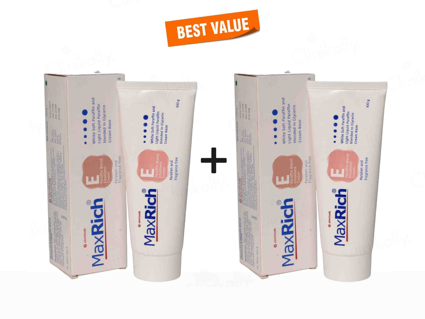 Maxrich E Paraffin Blend Emollient Cream