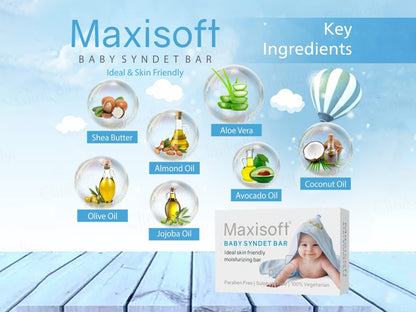 Maxisoft pH 5.5 Baby Bathing Bar