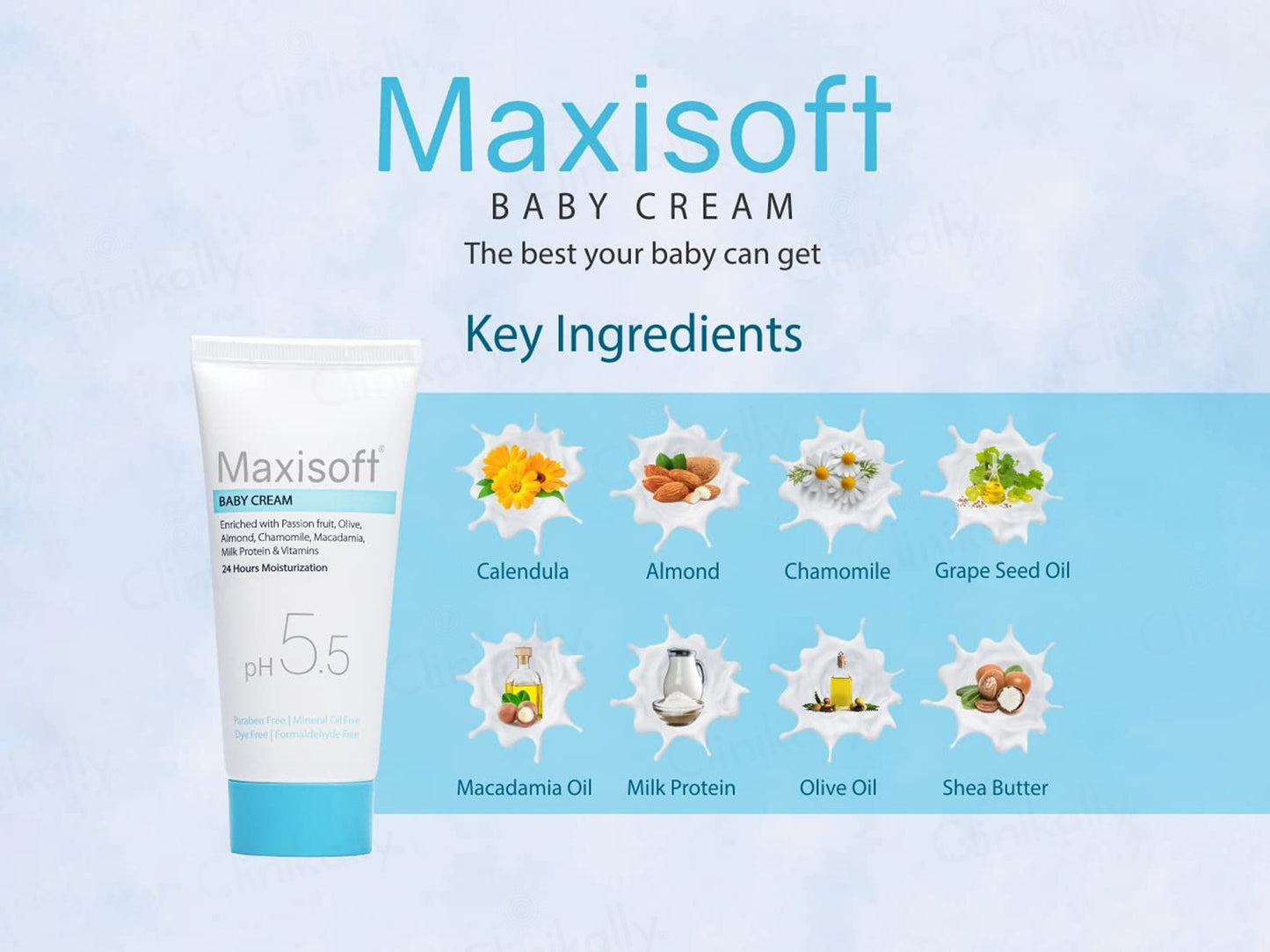 Maxisoft pH 5.5 Baby Cream