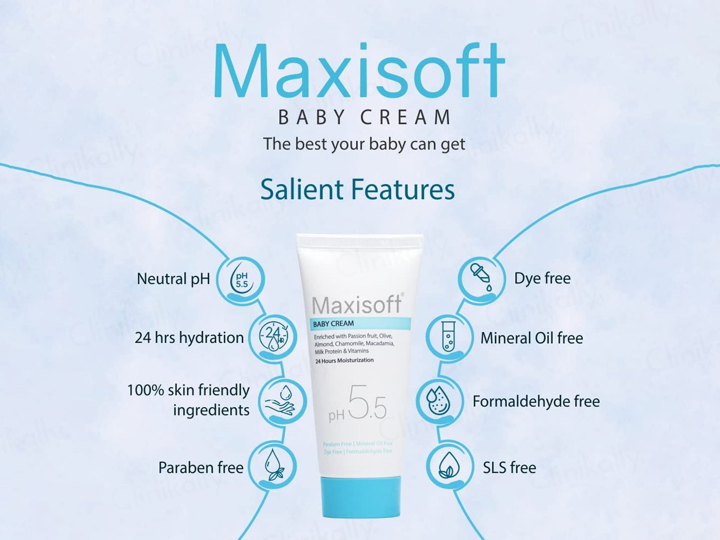 Maxisoft pH 5.5 Baby Cream