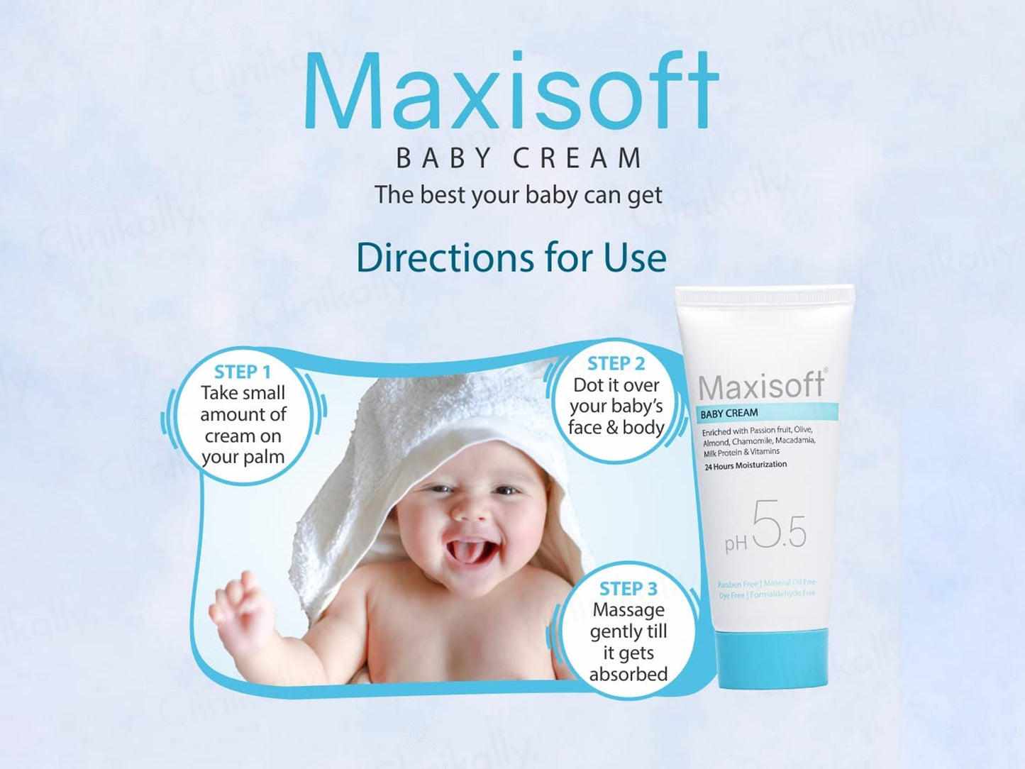 Maxisoft pH 5.5 Baby Cream