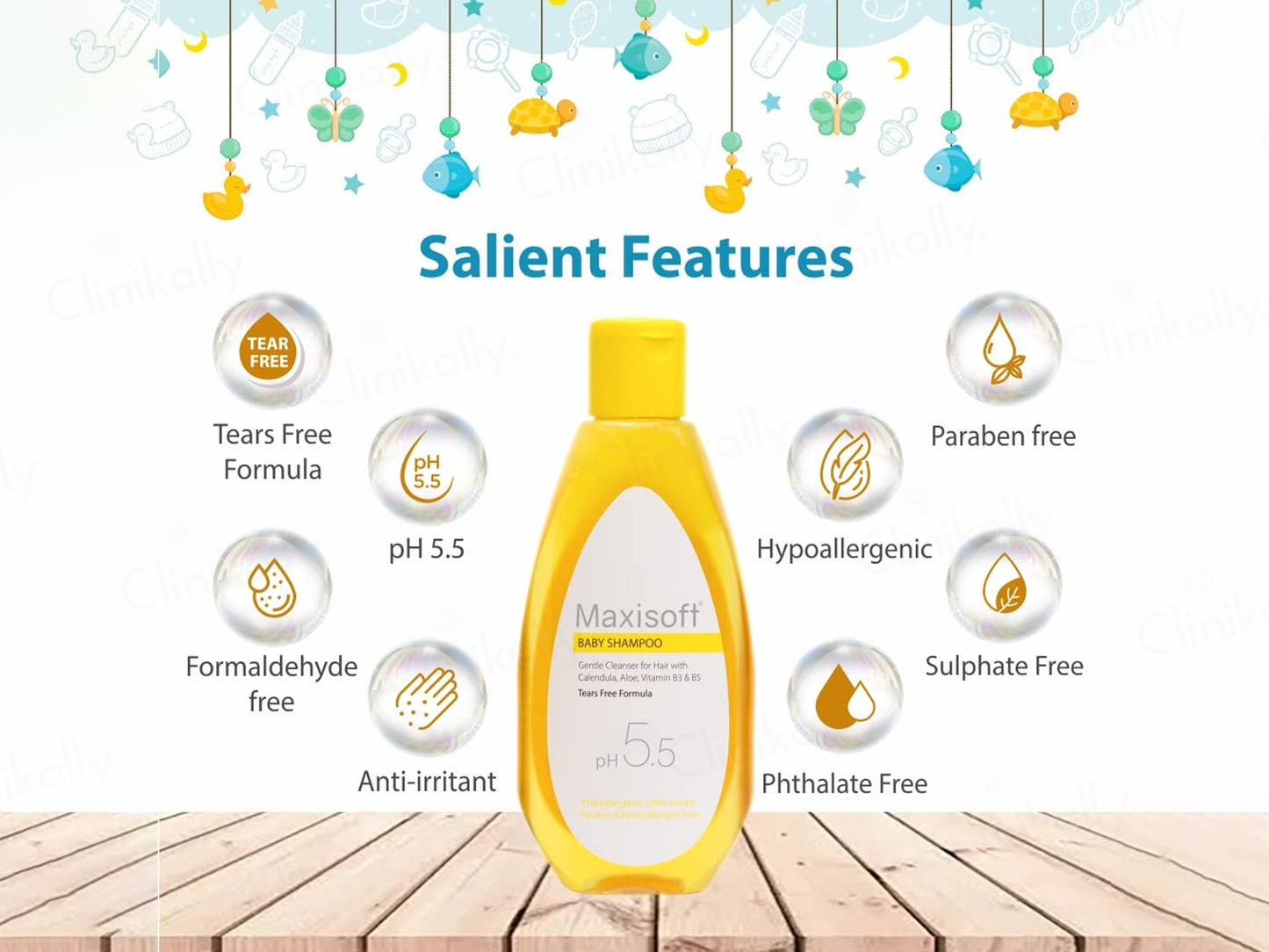Maxisoft pH 5.5 Baby Shampoo