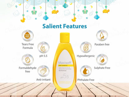 Maxisoft pH 5.5 Baby Shampoo
