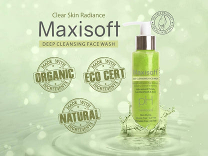 Maxisoft pH Balanced Deep Cleansing Face Wash