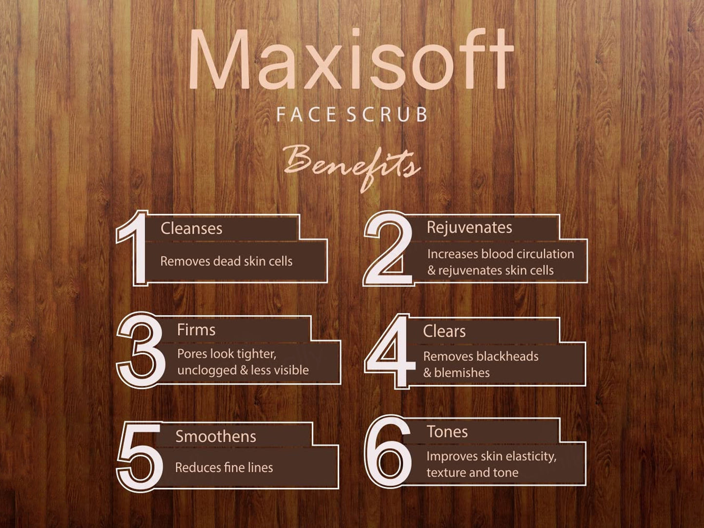 Maxisoft pH Balanced Face Scrub