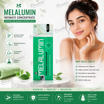 Melalumin Intimate Concentrate Depigmenting Cream