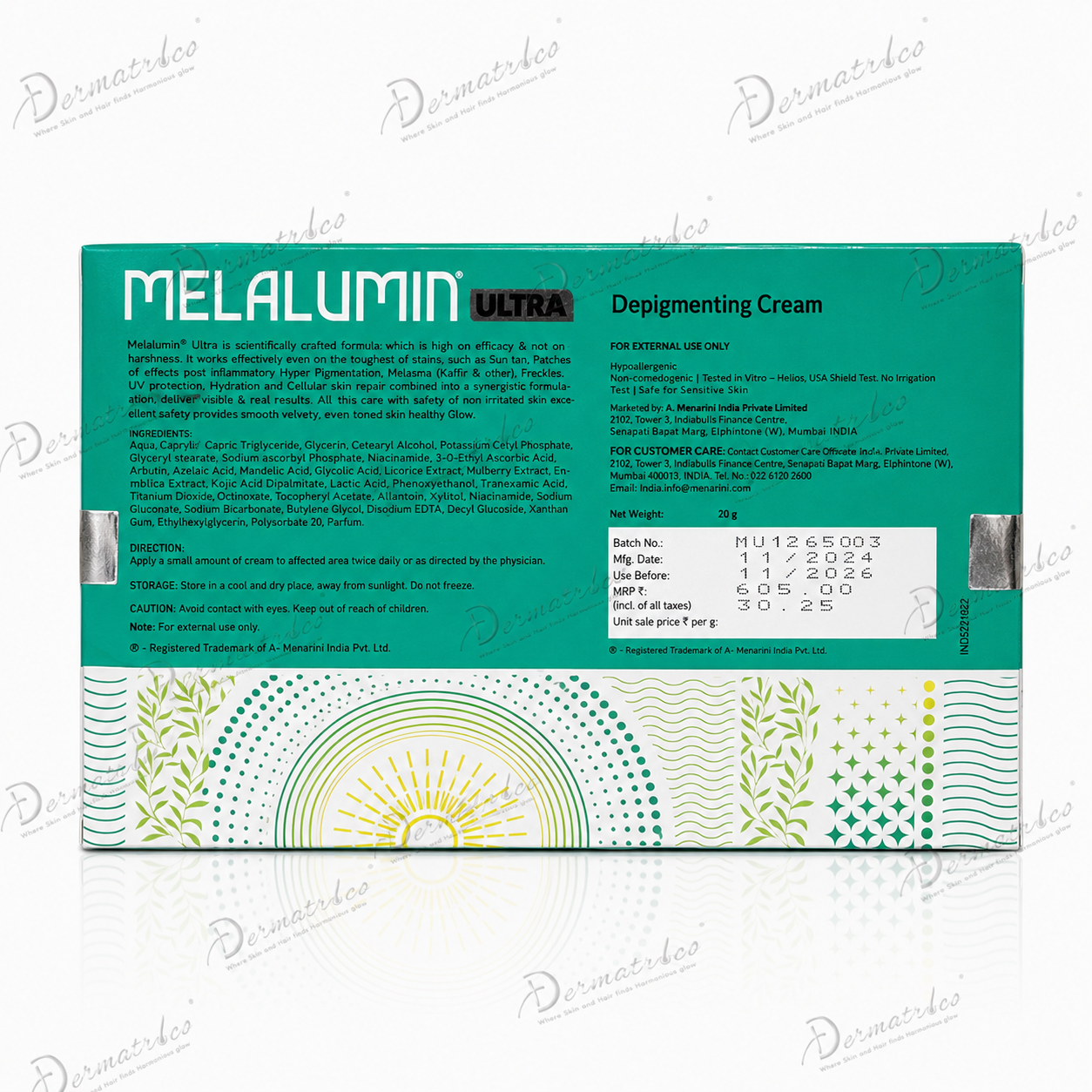 Melalumin Ultra Depigmenting Cream
