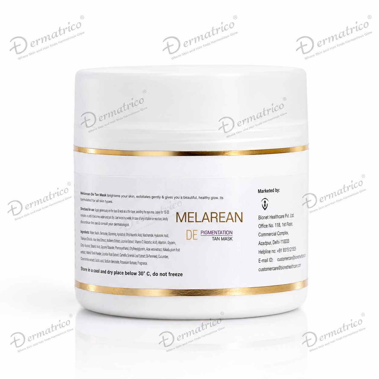 Melarean De Pigmentation - Tan Mask