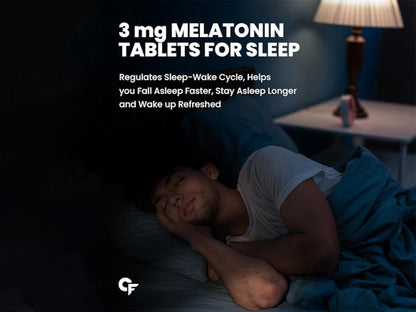 Carbamide Forte Melatonin 3mg + Tagar 75mg Sleep Tablet