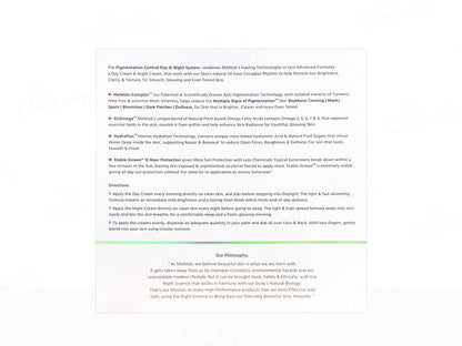 Melblok Pigmentation Control Day & Night System