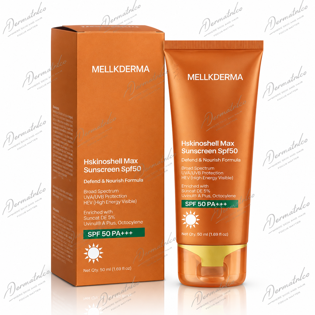 Mellkderma HskinOshell Max Sunscreen SPF 50 PA+++
