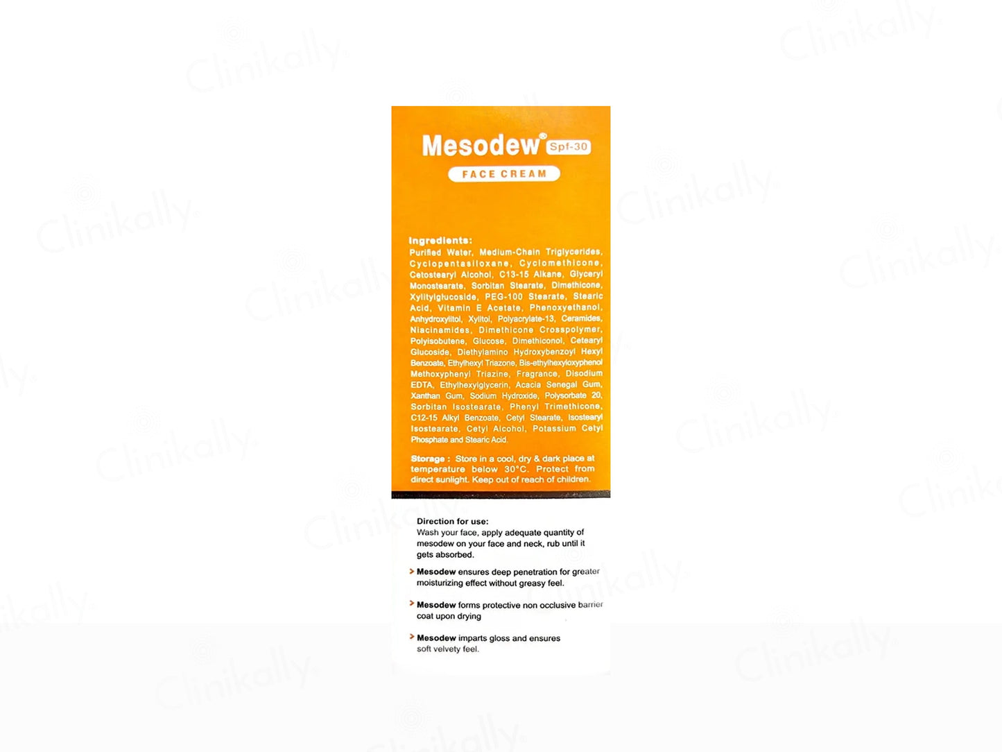 Mesodew Face Cream SPF 30